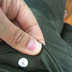 Lululemon rare camo capris